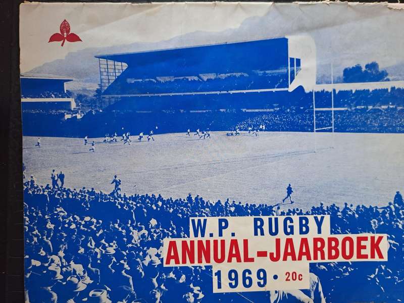 Rugby programme. Western Province vs Wallabies 1969 Newlands. Incorporates WP Annual