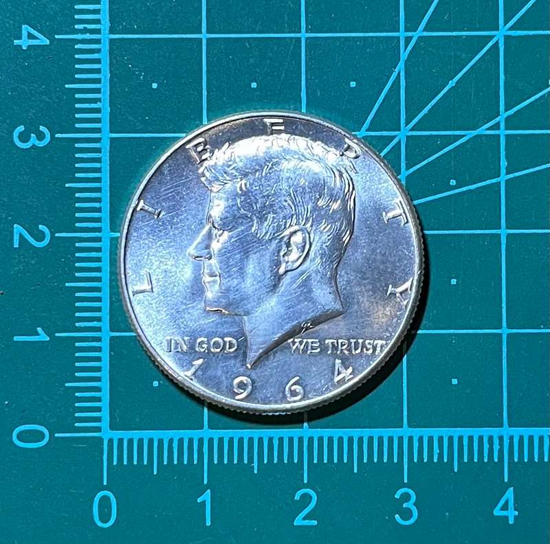 ½ Dollar "Kennedy Half Dollar" 90% Silver