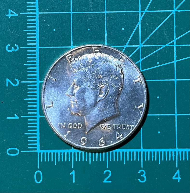 ½ Dollar "Kennedy Half Dollar" 90% Silver