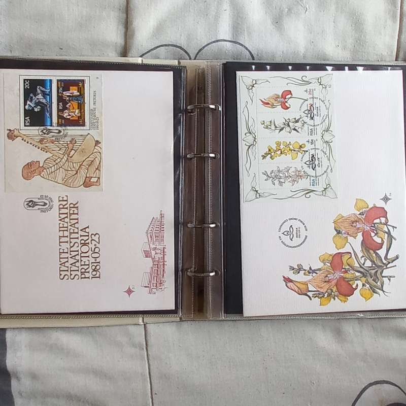 FDC Album - 15 Double-sided Album Pages - Includes RSA Large Format Covers