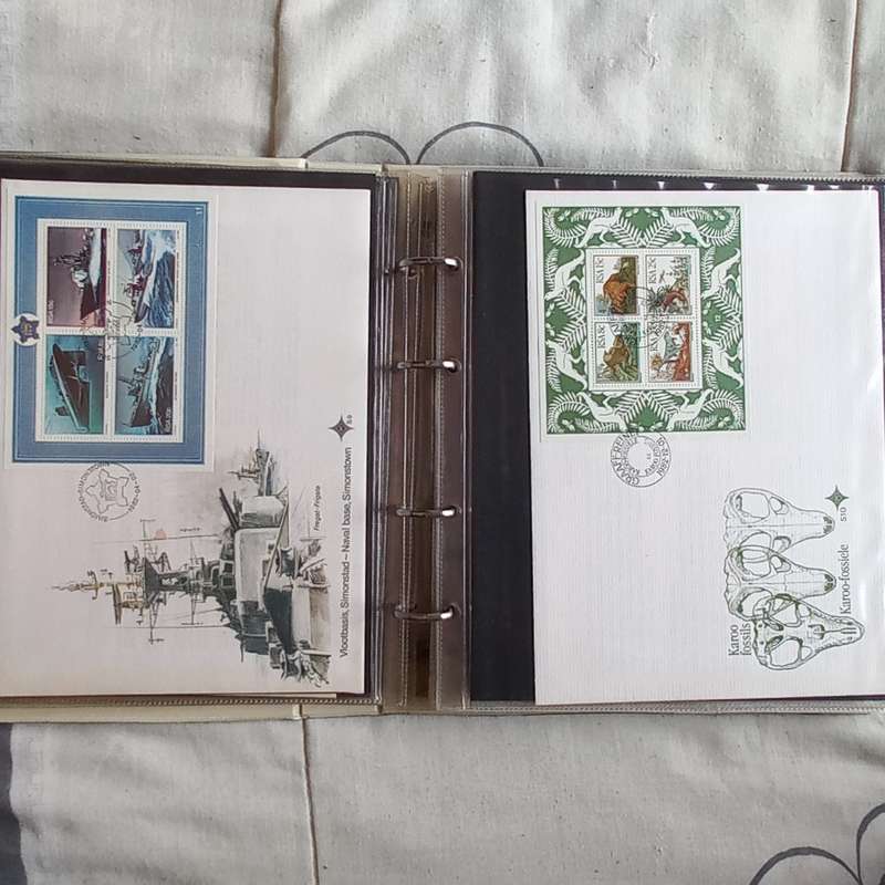 FDC Album - 15 Double-sided Album Pages - Includes RSA Large Format Covers