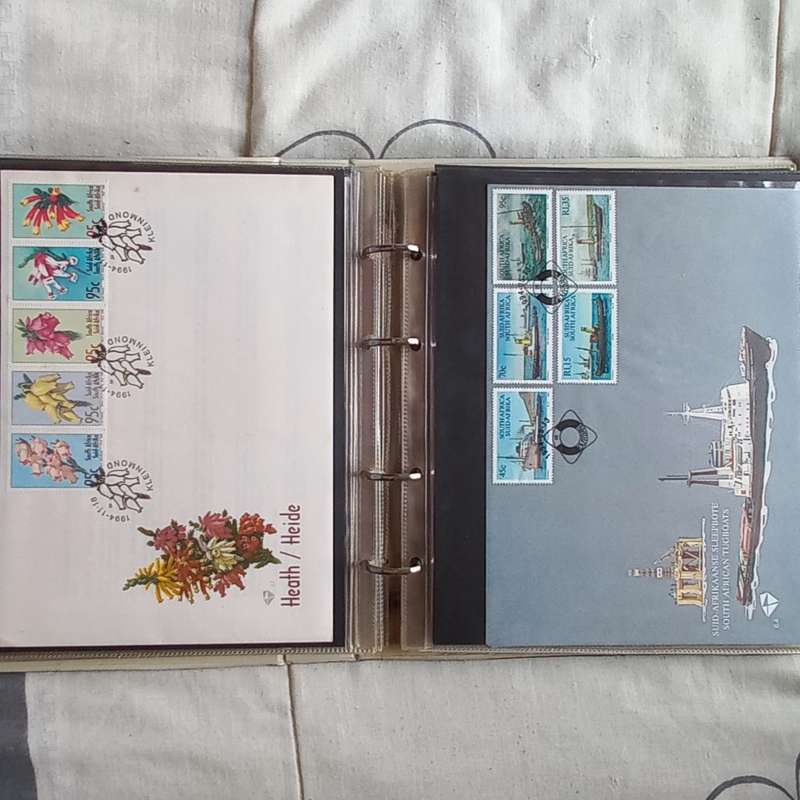 FDC Album - 15 Double-sided Album Pages - Includes RSA Large Format Covers