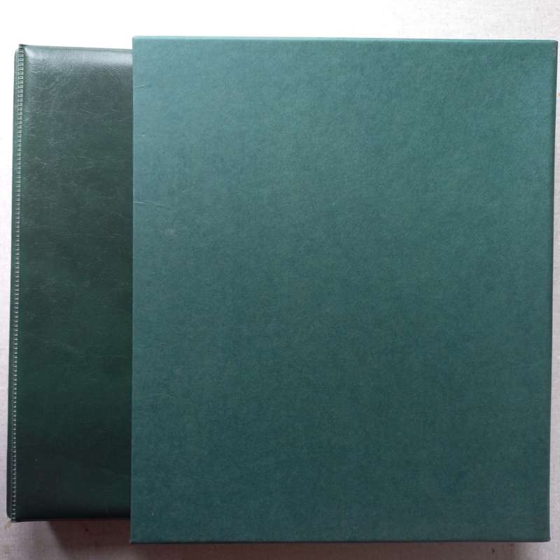 FDC Album - 22 Double-sided Album Pages - Empty and Slipcase included