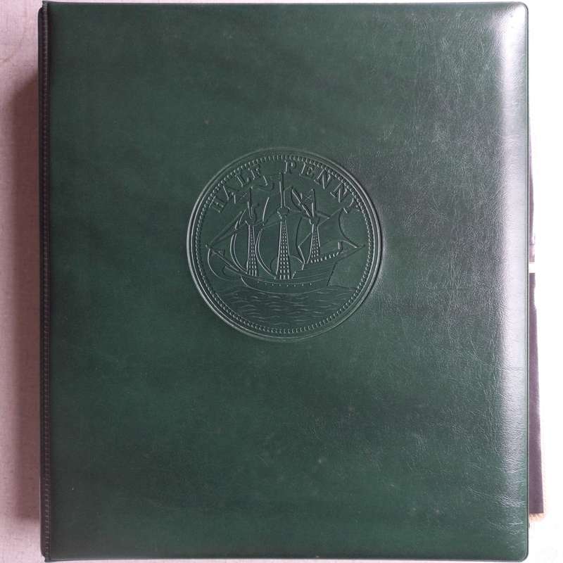 FDC Album - 22 Double-sided Album Pages - Empty and Slipcase included