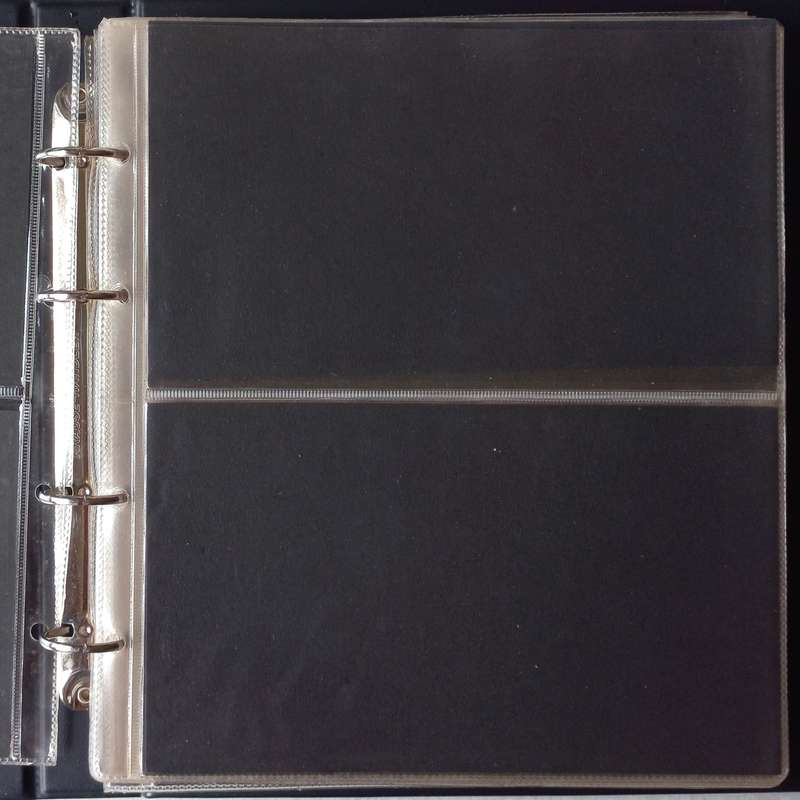 FDC Album - 22 Double-sided Album Pages - Empty and Slipcase included