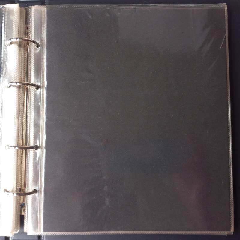 FDC Album - 22 Double-sided Album Pages - Empty and Slipcase included