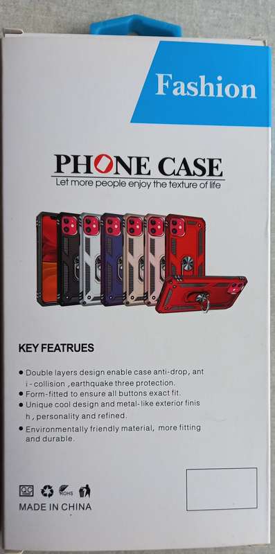 Shockproof Armor Stand Case For Samsung Galaxy S21 - Black