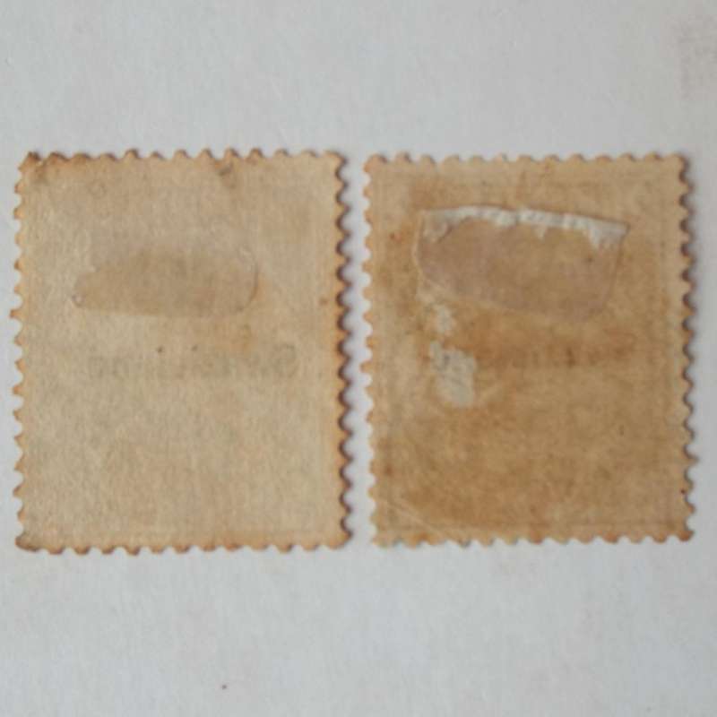 Swaziland - 1889 Transvaal Optd "Swazieland" - 1/2d & 2d - Singles - Used