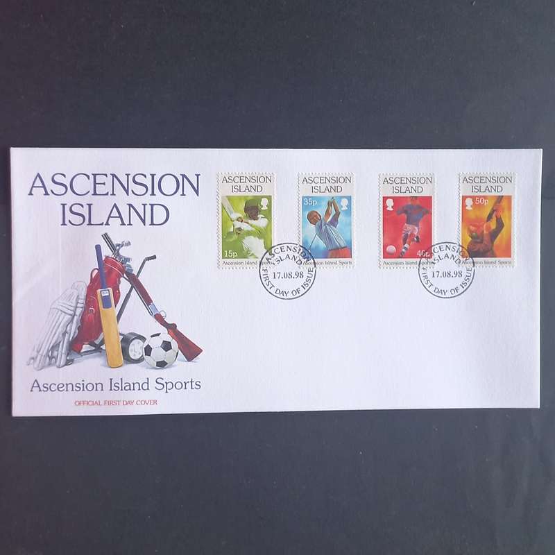 Ascension Island - 1998 Sporting Activities - Official FDC