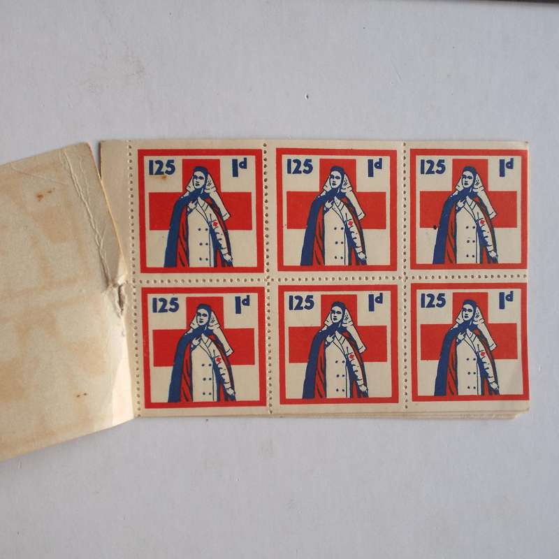 Union - 1953 SA Red Cross - Commemorative Labels in Booklet - Unused