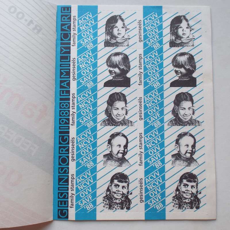 RSA - 1988 Family Stamps - Booklet - Unused
