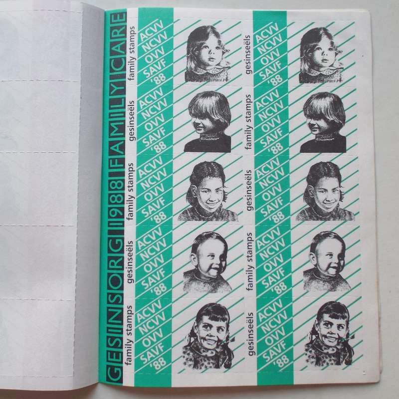 RSA - 1988 Family Stamps - Booklet - Unused
