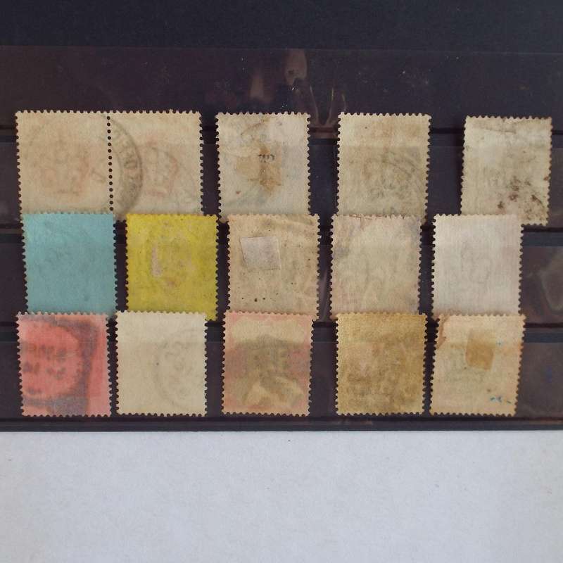 GREAT BRITAIN QV - 1887-1900 Jubilee Issue - Selection of 14 Singles - Used