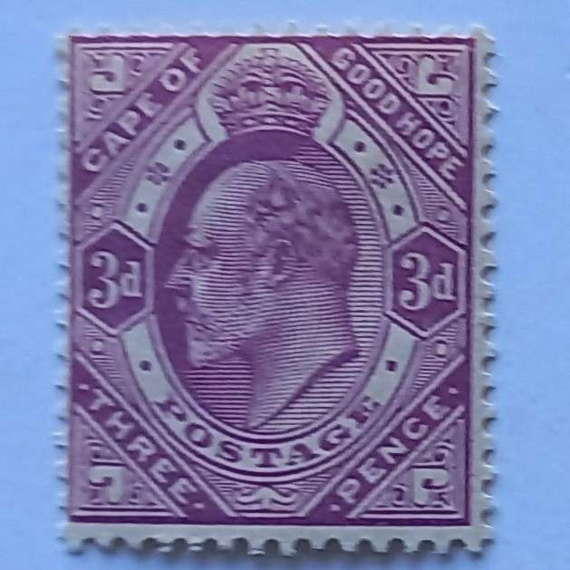 COGH - 1902-04 Defin Issue KEVII - 3d Magenta - Single - Unused