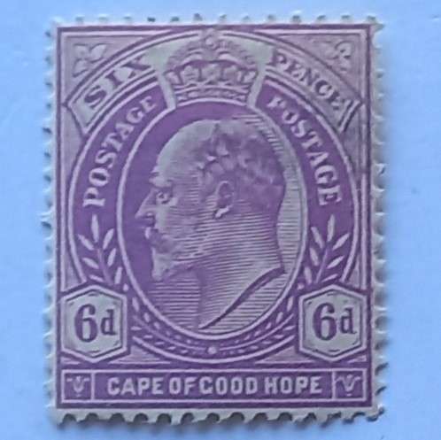 COGH - 1902-04 Defin Issue KEVII - 6d Bright Mauve - Single - Unused