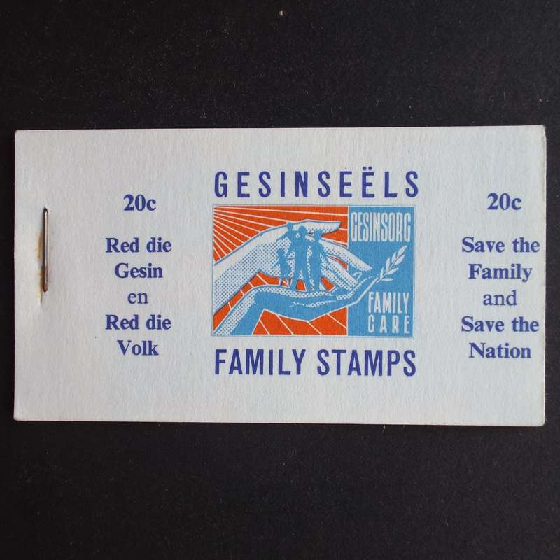 Cinderella's - RSA Family Stamps - 20c Save the Family - Compete Booklet