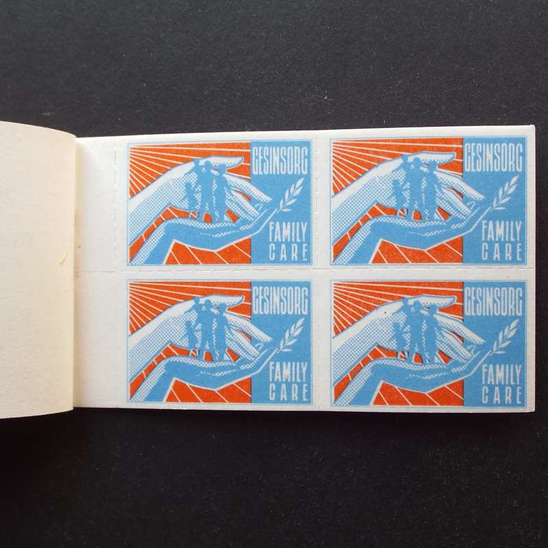 Cinderella's - RSA Family Stamps - 20c Save the Family - Compete Booklet
