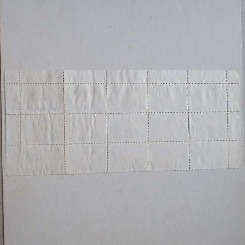 RSA - 2000 7th Defin Issue - 50c - Control Block of 15 - Postally Used