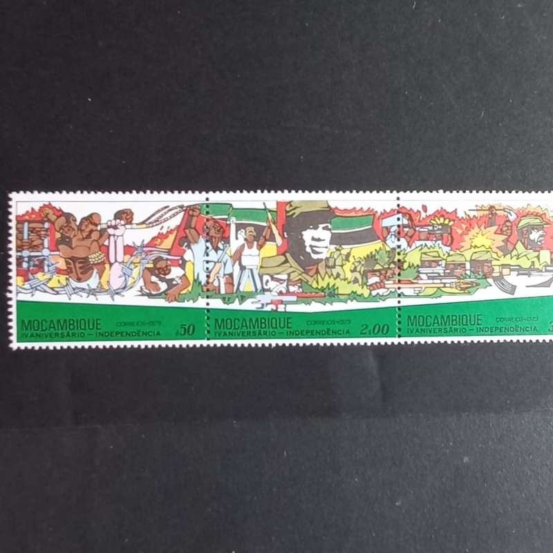 Thematics - Mozambique 4th Anniversary - Setenant Strip of 5 - Unused