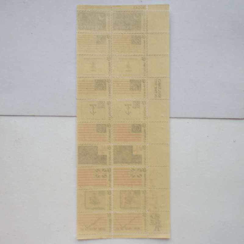 Thematics - USA - 1968 Historic Flags - Full Set in Block of 20 - MNH