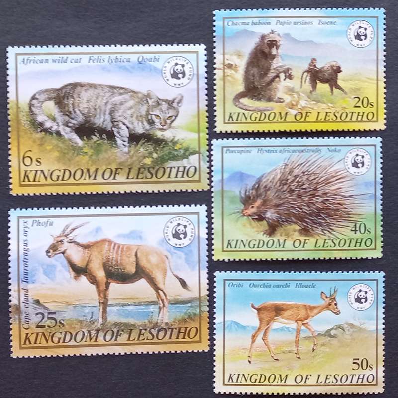 Lesotho - 1981 Wildlife - Full Set of Singles - Unused