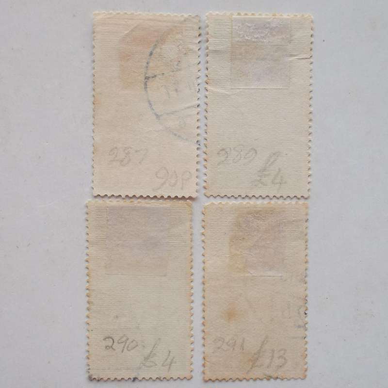 Denmark - 1934 Air - Short Set of Singles (Missing the 15ore Red) - Used