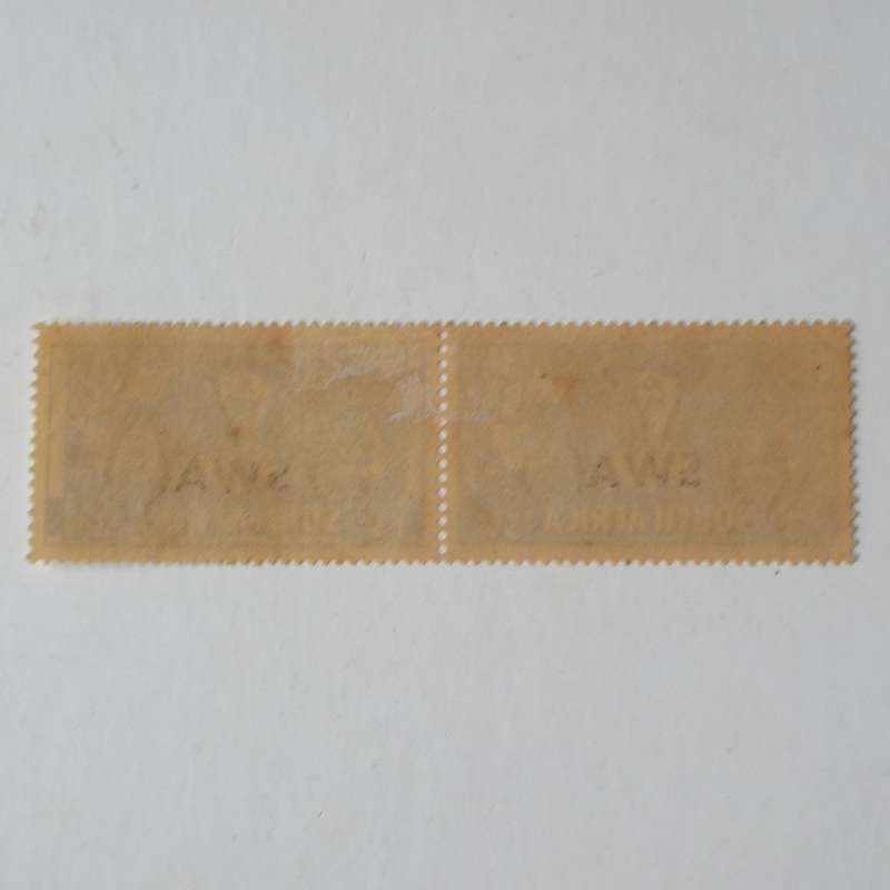 SWA - 1941-42 South African War Effort overprinted "SWA" in "Large Format" - 3d Blue - Unused