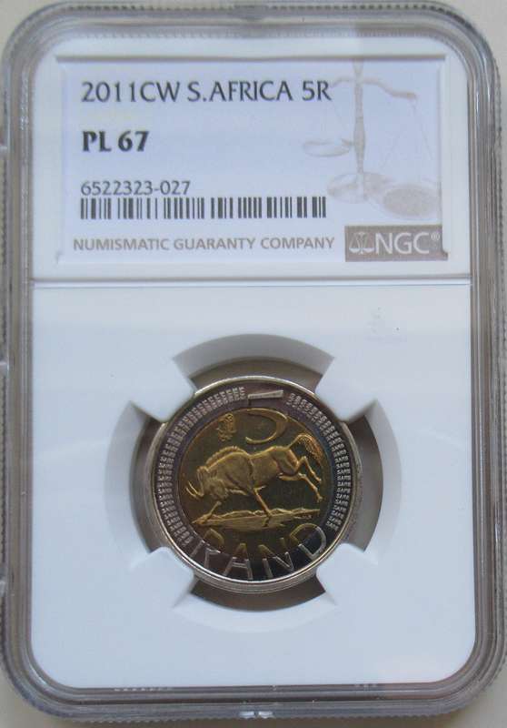2011CW Oom Paul R5 NGC Graded PL67