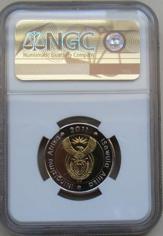 2011CW Oom Paul R5 NGC Graded PL66