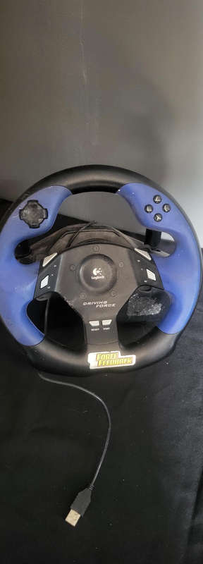 Logitech Force Feedback steering wheel - USB