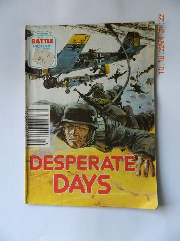 BATTLE PICTURE LIBRARY -  NO. 1753  - DESPERATE DAYS