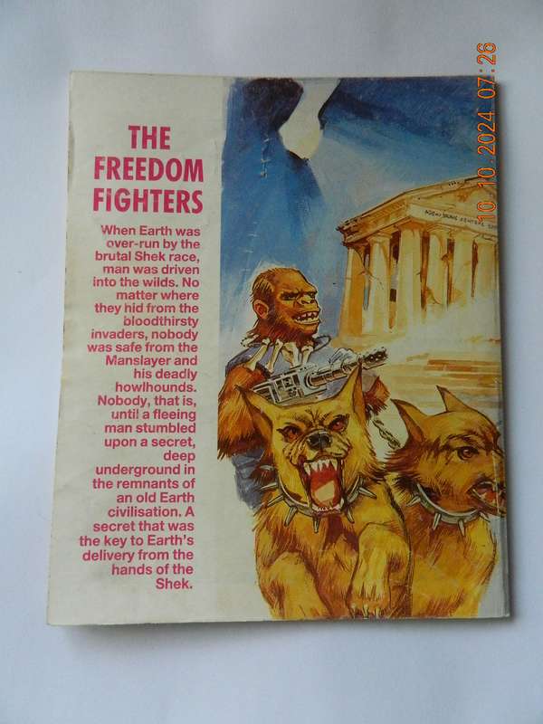 STARBLAZER ADVENTURE IN PICTURES -  NO.  246  -  THE FREEDOM FIGHTERS