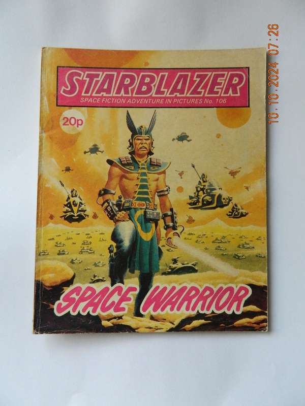 STARBLAZER ADVENTURE IN PICTURES -  NO.  106  -  SPACE WARRIOR