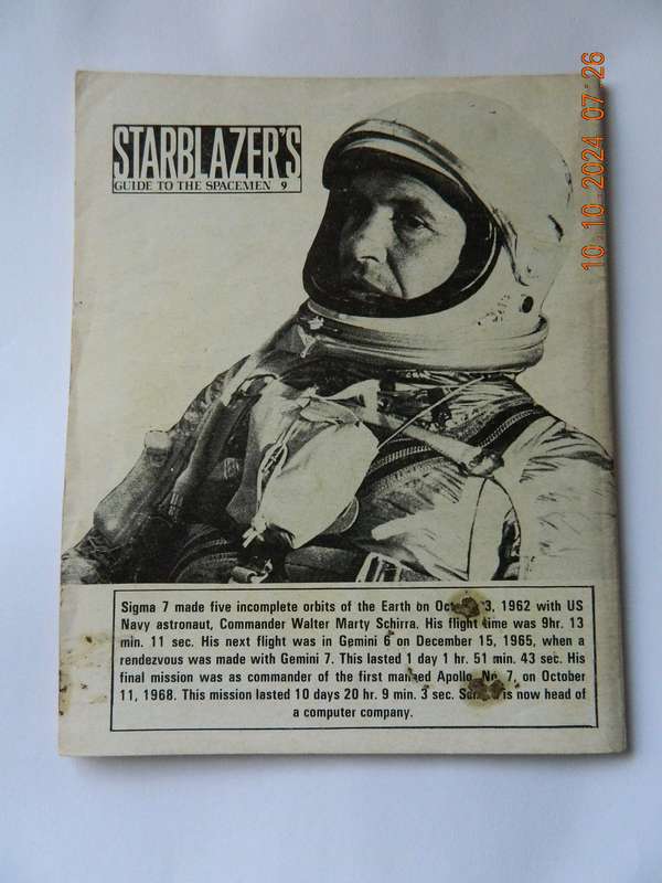 STARBLAZER ADVENTURE IN PICTURES -  NO.  106  -  SPACE WARRIOR