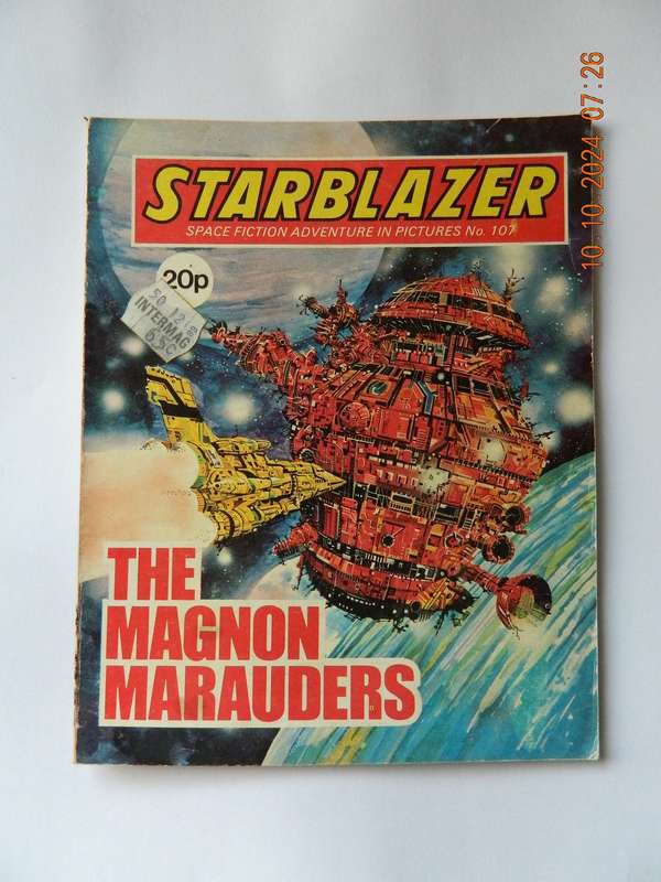 STARBLAZER ADVENTURE IN PICTURES -  NO.  107  -   THE MAGNON MARAUDERS