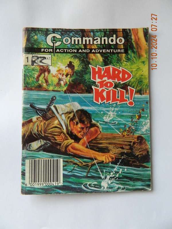 COMMANDO - FOR ACTION AND ADVENTURE  -  NO.  1  -   HARD TO KILL