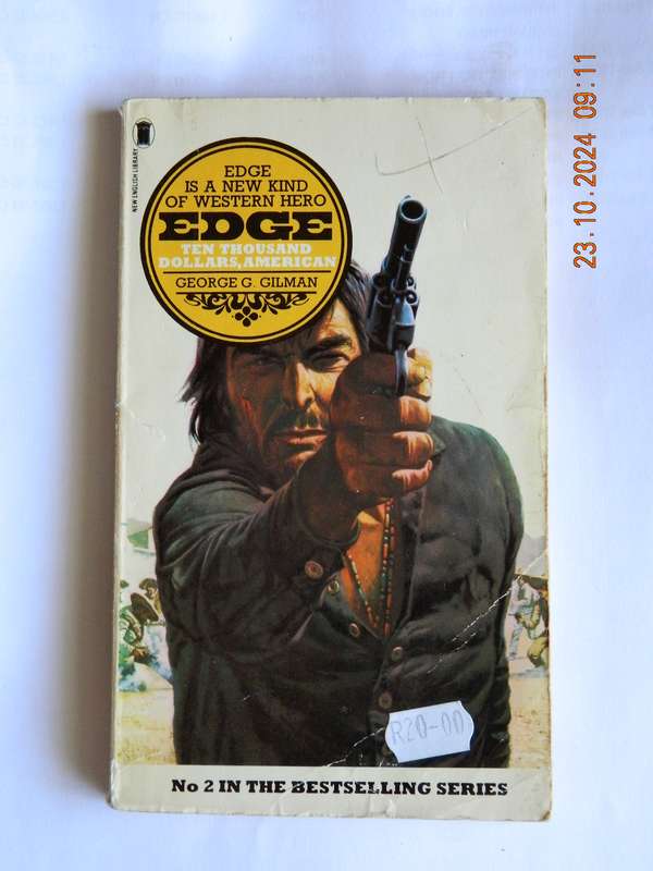 WESTERNS -  EDGE -  GEORGE G. GILMAN -  TEN THOUSAND DOLLARS, AMERICAN