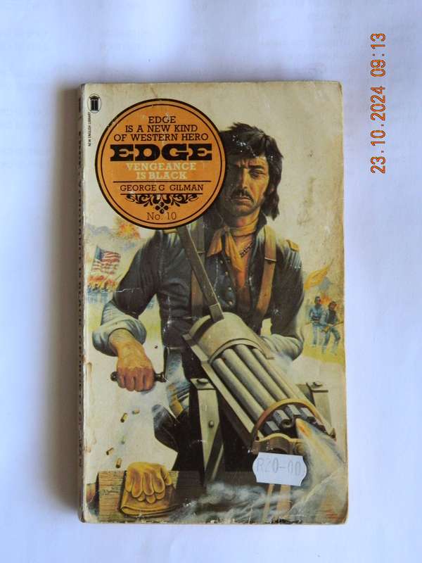 WESTERNS -  EDGE -  GEORGE G. GILMAN -  NO. 10  -  VENGEANCE IS BLACK