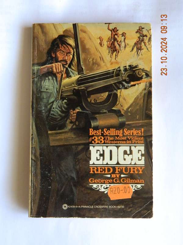 WESTERNS -  EDGE -  GEORGE G. GILMAN -  NO. 33  -   RED FURY