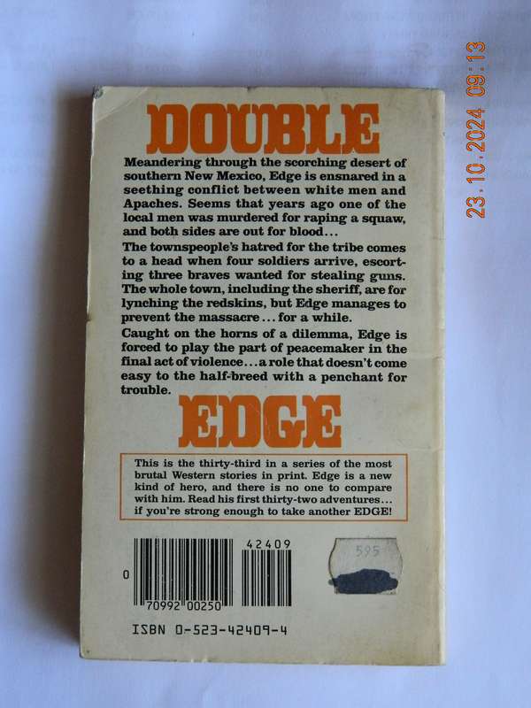 WESTERNS -  EDGE -  GEORGE G. GILMAN -  NO. 33  -   RED FURY
