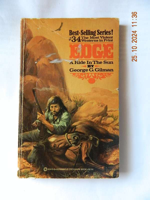 WESTERNS -  EDGE -  GEORGE G. GILMAN -  NO. 34  -  A RIDE IN THE SUN