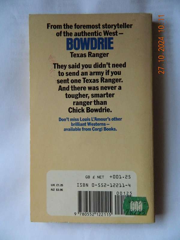 WESTERNS -  LOUIS L'AMOUR -  BOWDRIE