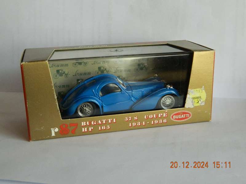 BRUMM  -   87  -  BUGATTI 57S - COUPE  165HP  -  1935-1936