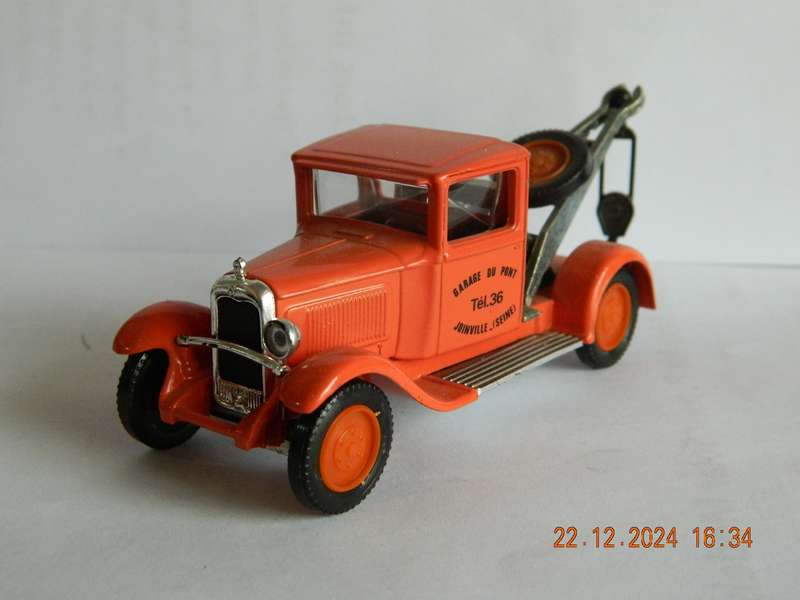 SOLIDO   -   -   CITROEN C4F  -  1930  -  RECOVERY TOW RUCK
