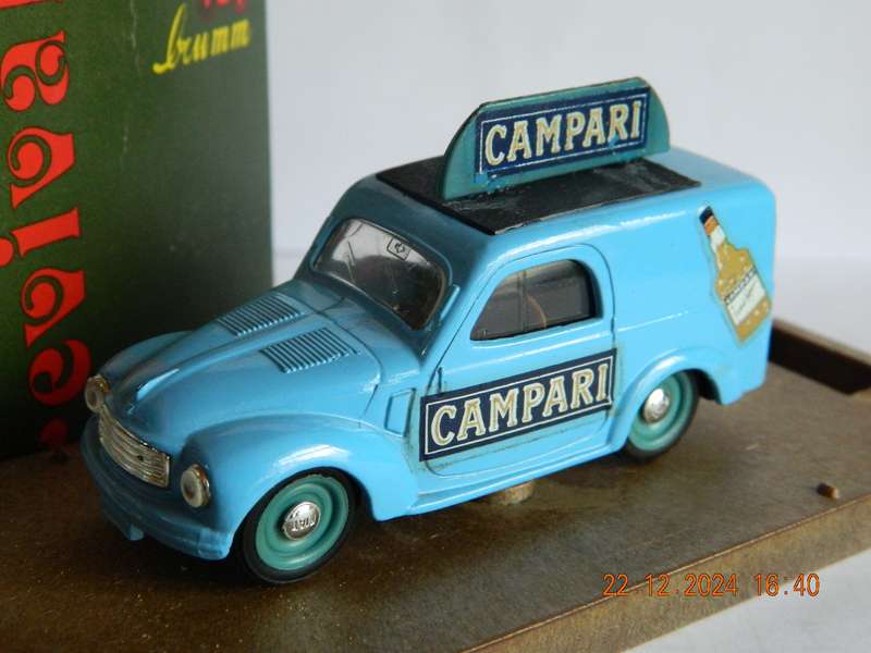 BRUMM  -   55  -  FIAT  500 (CAMPARI)  -  COMMERCIALE