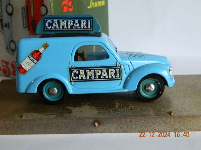 BRUMM  -   55  -  FIAT  500 (CAMPARI)  -  COMMERCIALE