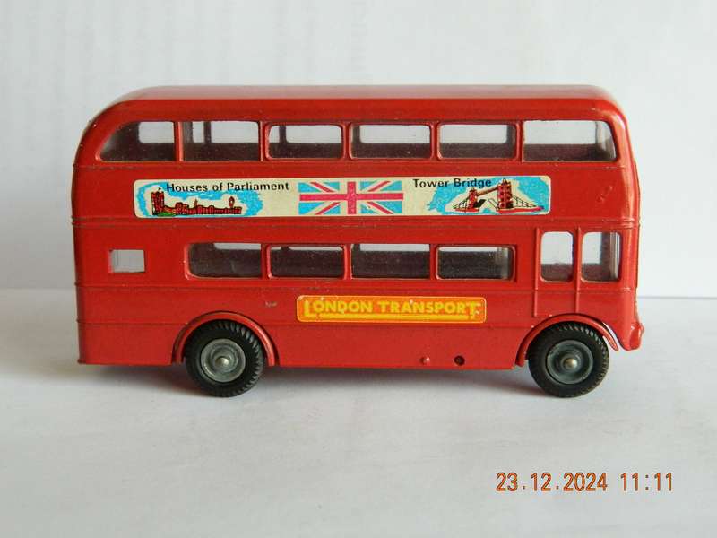 BUDGIE TOYS  -   -  A.E.C  - 'ROUTEMASTER'  -  64 SEATER BUS