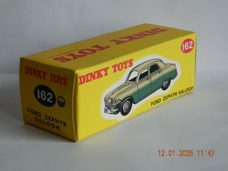 DEAGOSTINI - DINKY TOYS  -  162  -  FORD ZEPHYR SALOON