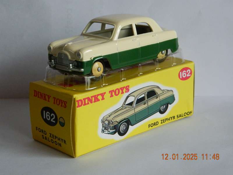 DEAGOSTINI - DINKY TOYS  -  162  -  FORD ZEPHYR SALOON