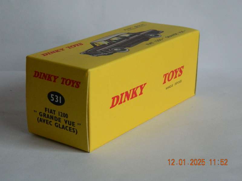 DEAGOSTINI - DINKY TOYS  -  531  -  FIAT 1200